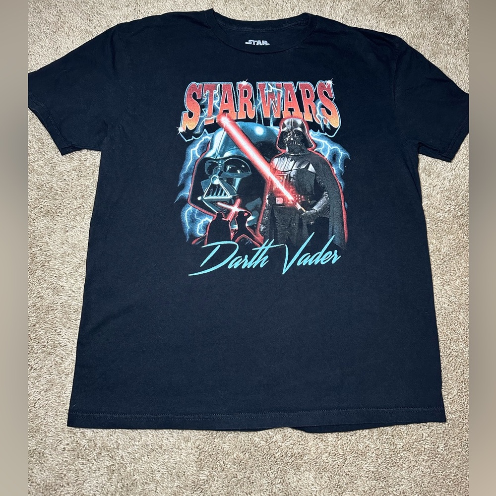 Star Wars Darth Vader Short Sleeve T-Shirt Mens size Large